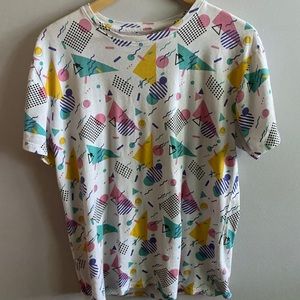Vintage print t-shirt size medium